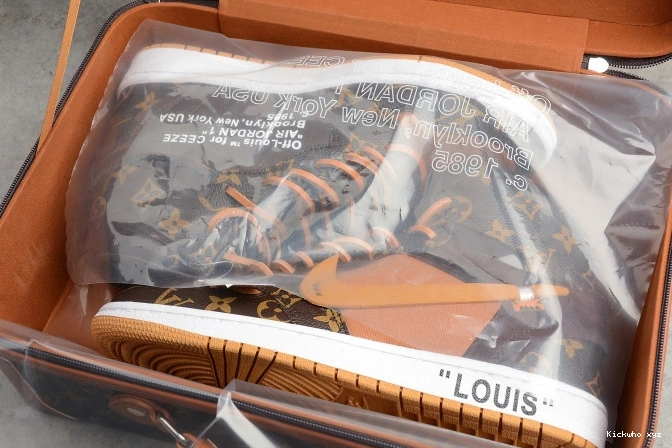 Air Off-Louis AJ1 x AQ0818-158 Jordan OW 1 0818